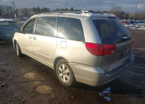 2004 Toyota Sienna Le из США, поврежденный, VIN 5TDZA23CX4S097510